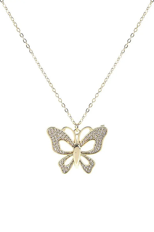 Hollow Butterfly Necklace Sunny EvE Fashion