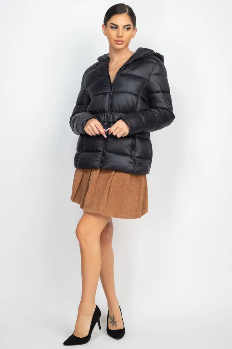 A-line Corduroy Pleated Mini Skirt Sunny EvE Fashion