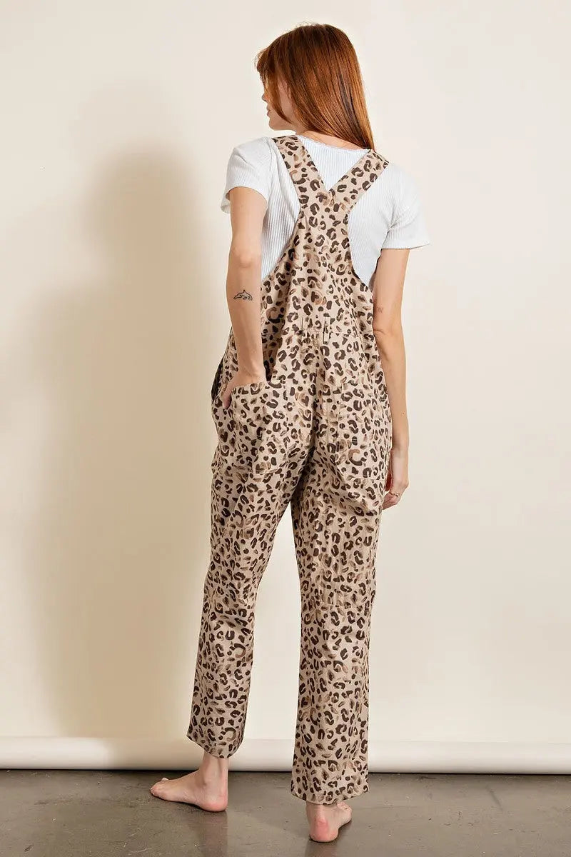 Animal/leopard Printed Jumpsuit Sunny EvE Fashion