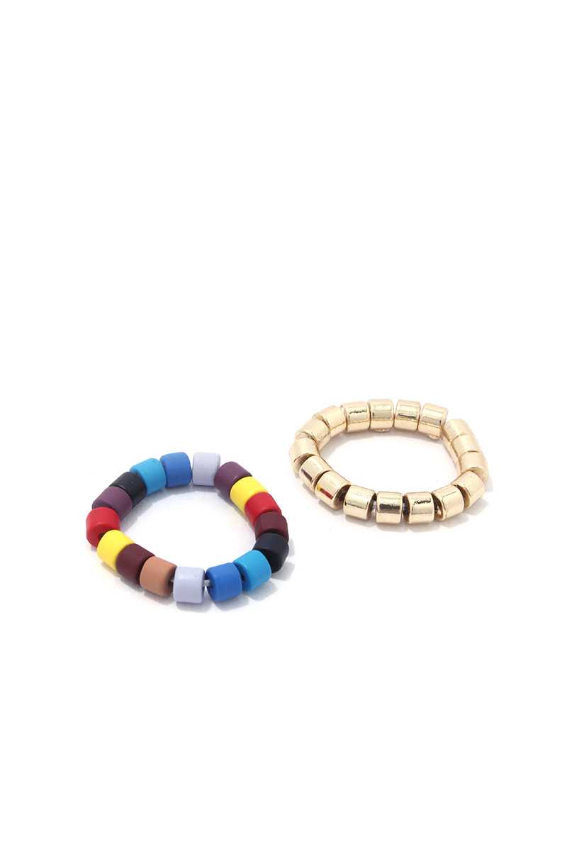 Multi Color Stretch Ring Set Sunny EvE Fashion
