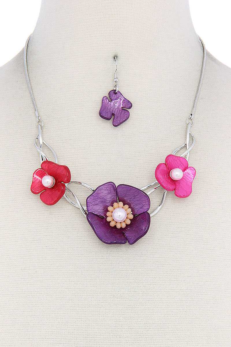 Floral Necklace Sunny EvE Fashion
