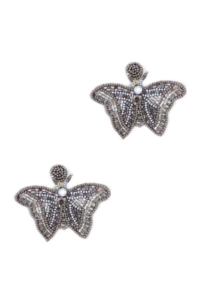 Butterfly Beaded Fashion Earrings Sunny EvE Fashion