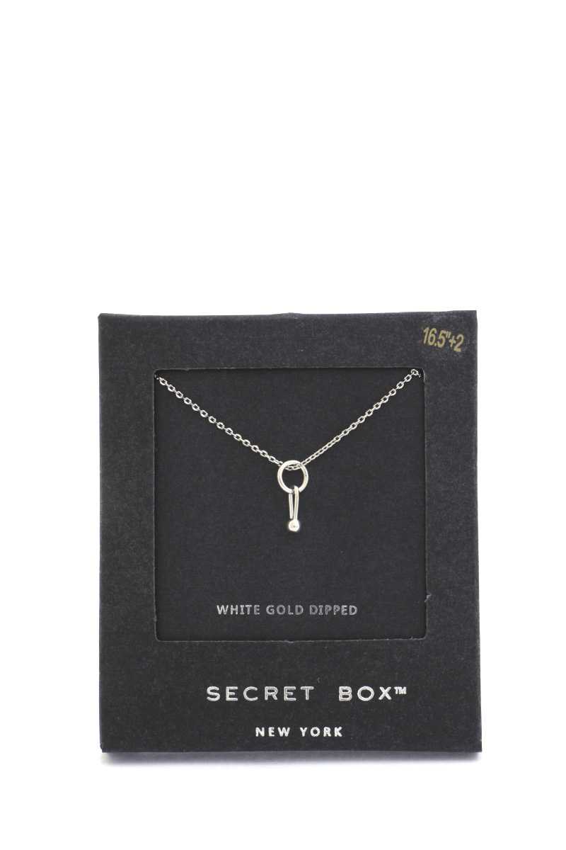 Secret Box Dainty Ring Charm Necklace Sunny EvE Fashion