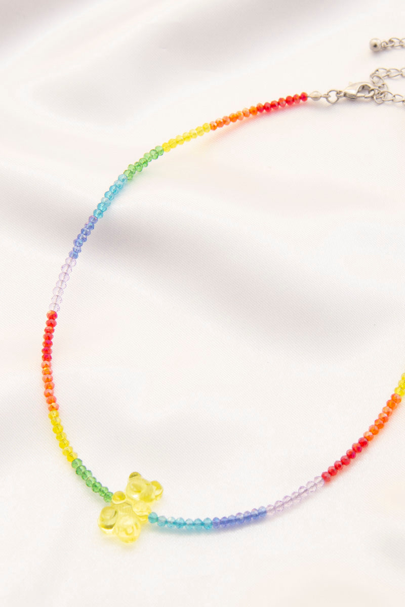 Gummy Bear Charm Beaded Necklace Sunny EvE Fashion