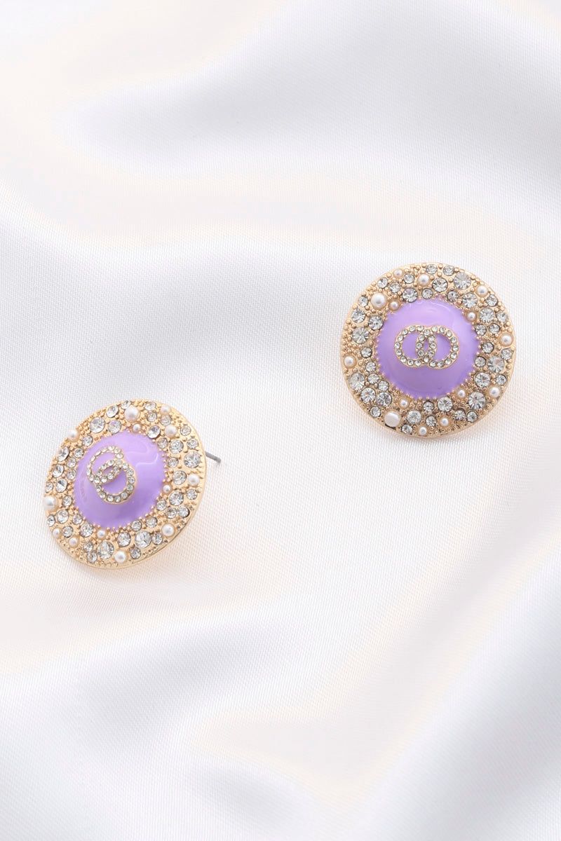 Double Circle Round Metal Earring Sunny EvE Fashion