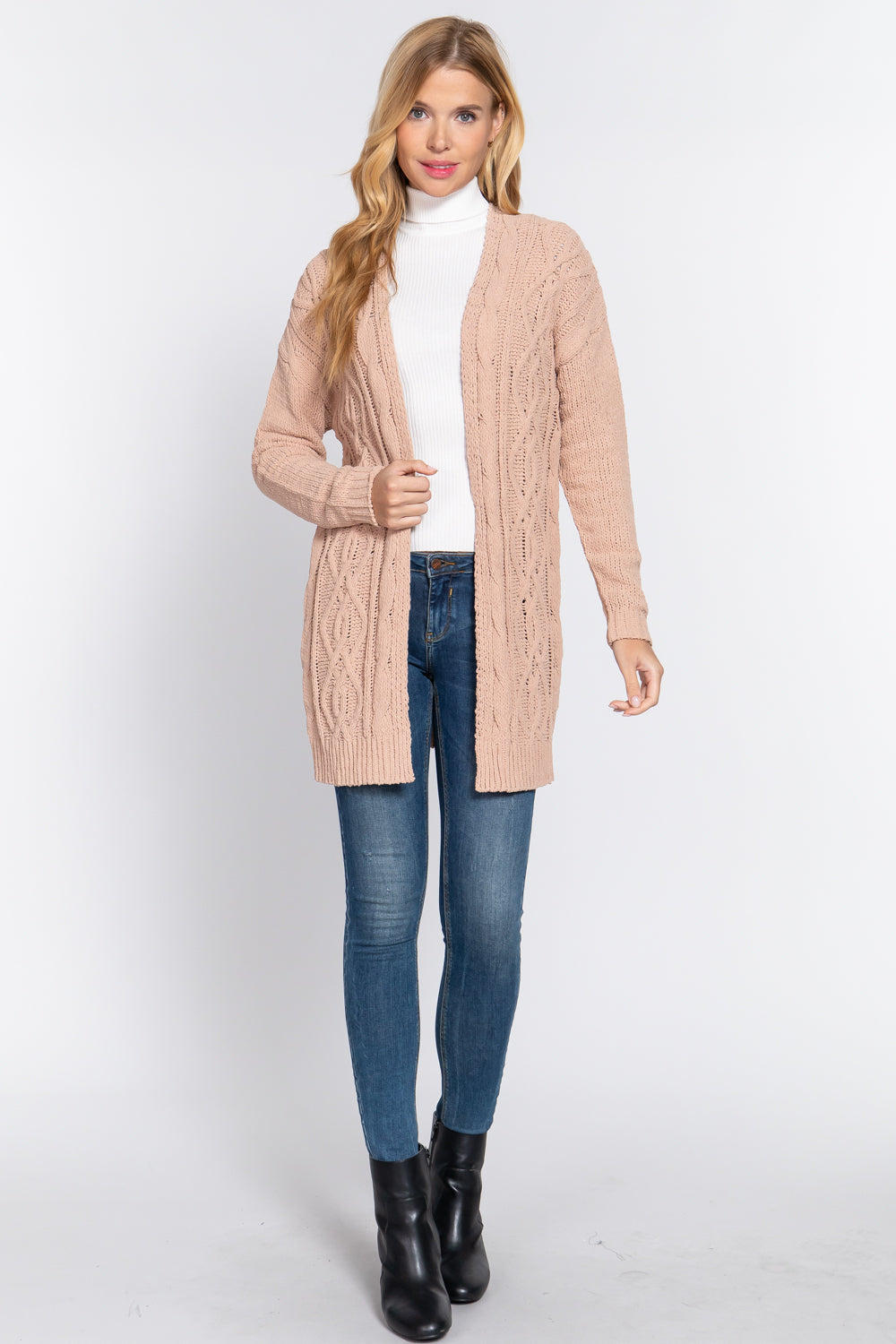 Chenille Sweater Cardigan Sunny EvE Fashion