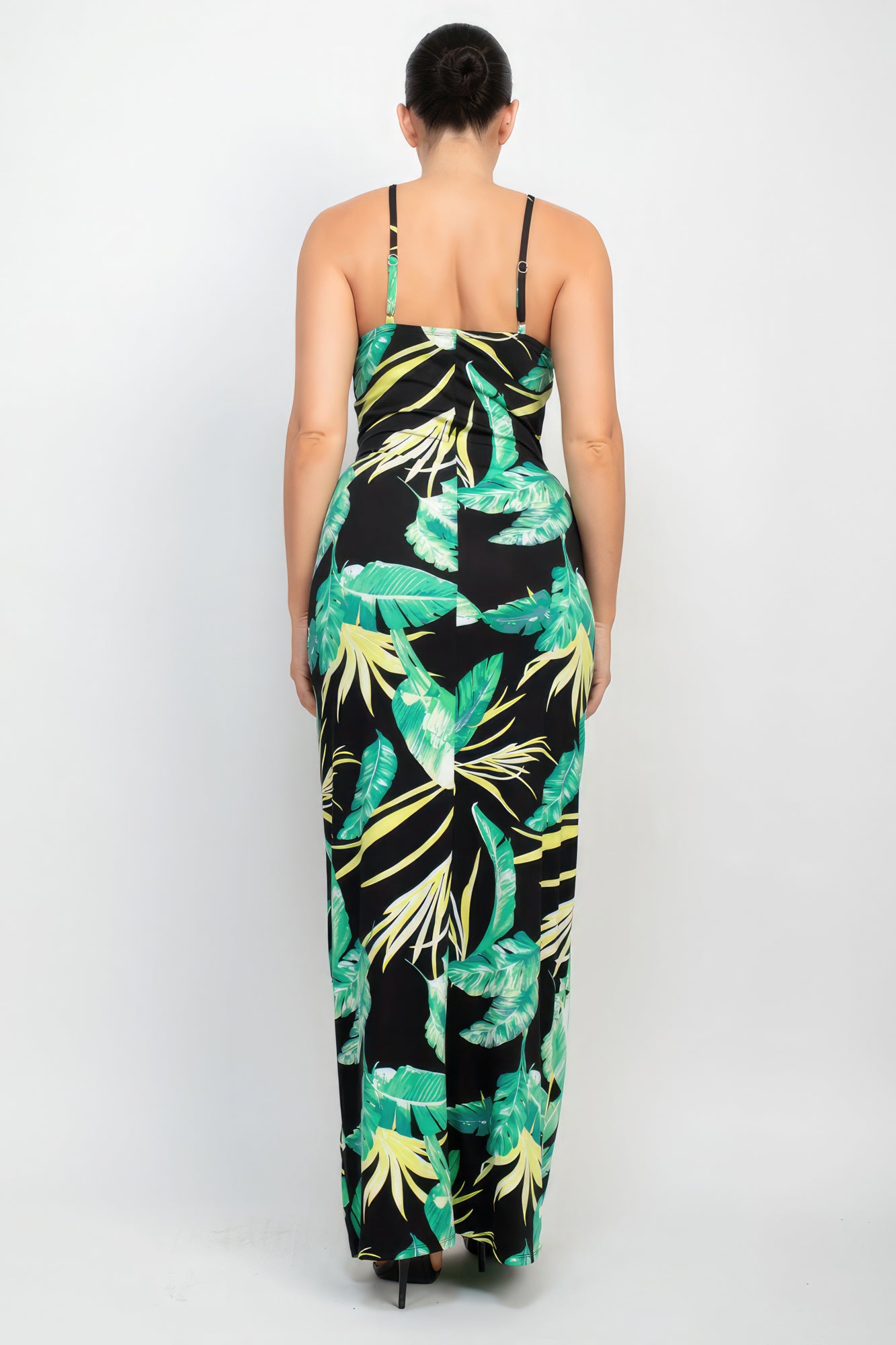 Scoop Tropical Print Maxi Dress Sunny EvE Fashion