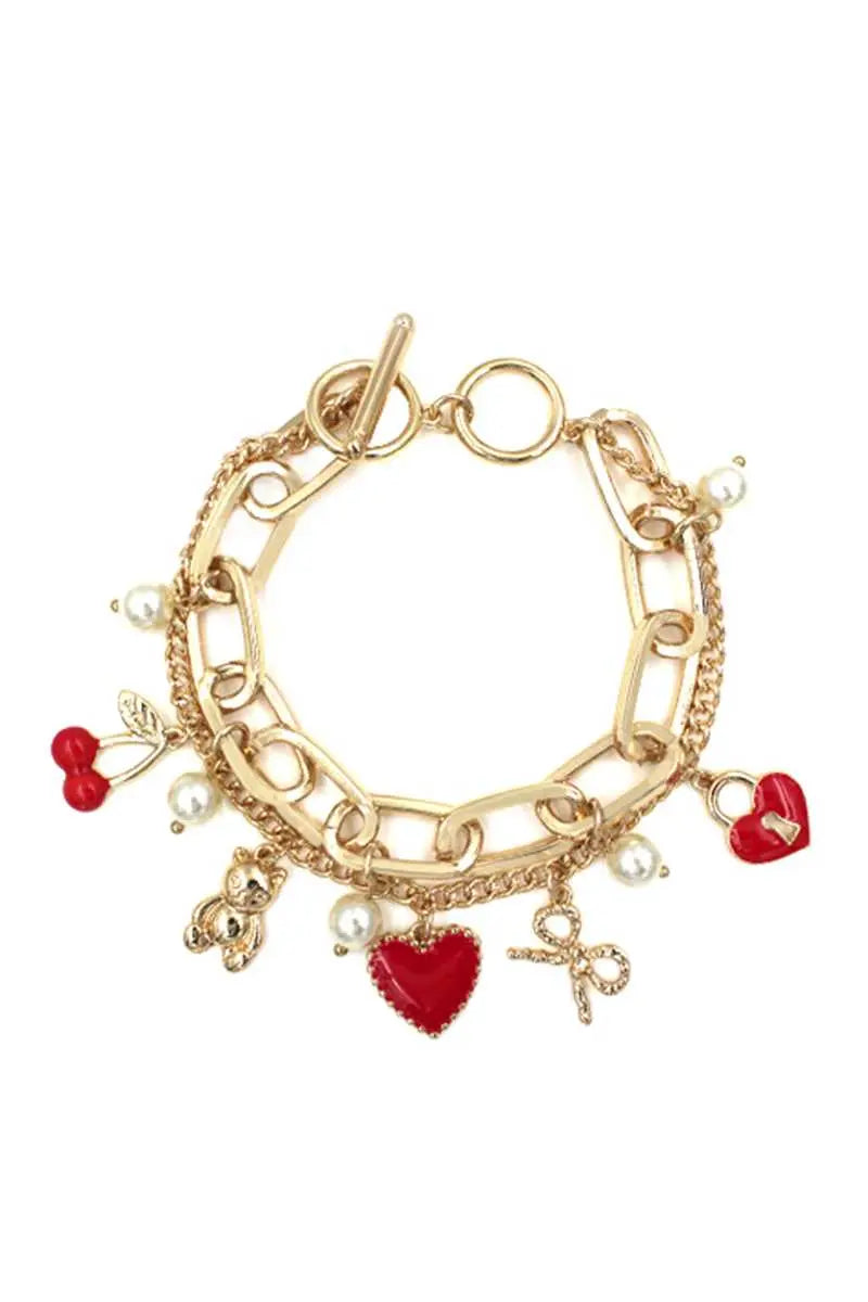 Fashion Heart Charm Bracelet Sunny EvE Fashion