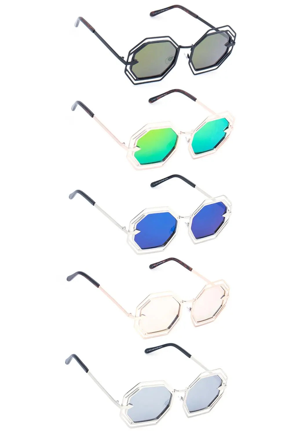 Fashion Modern Design Octagon Shape Sunglasses Sunny EvE Fashion