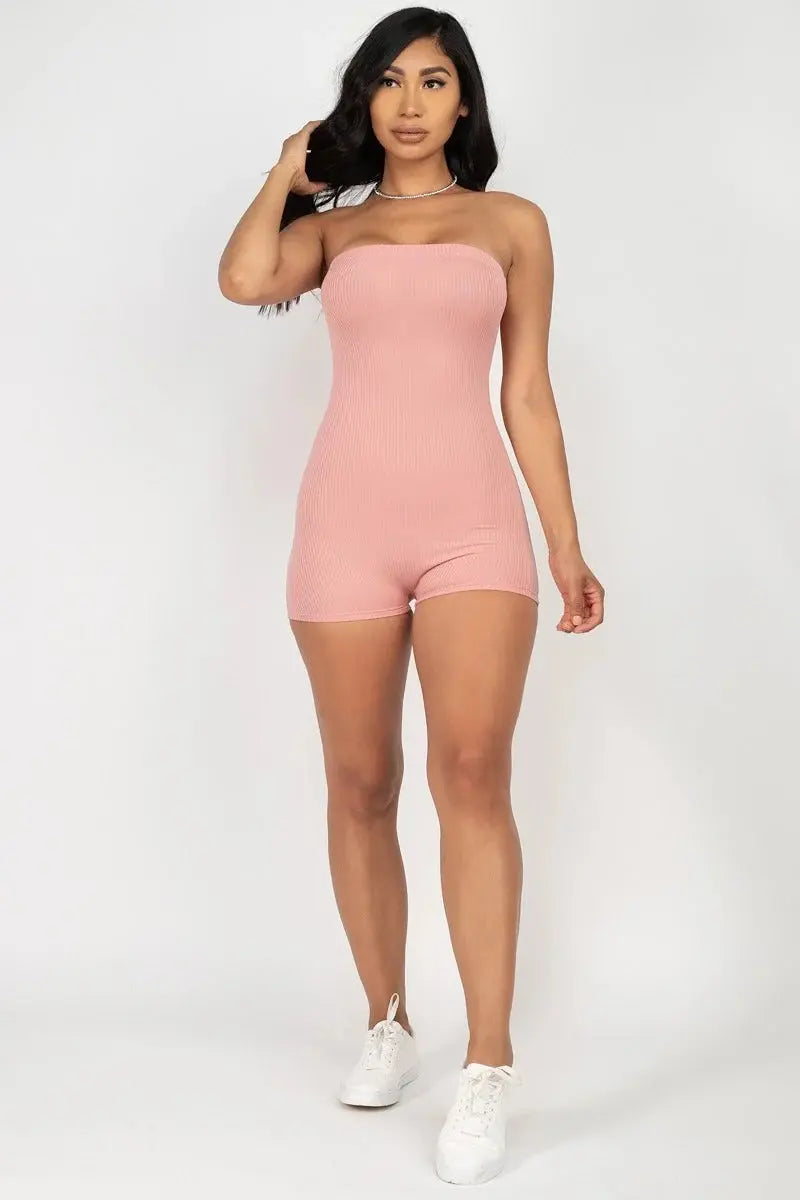 Fitted Tube Romper Sunny EvE Fashion