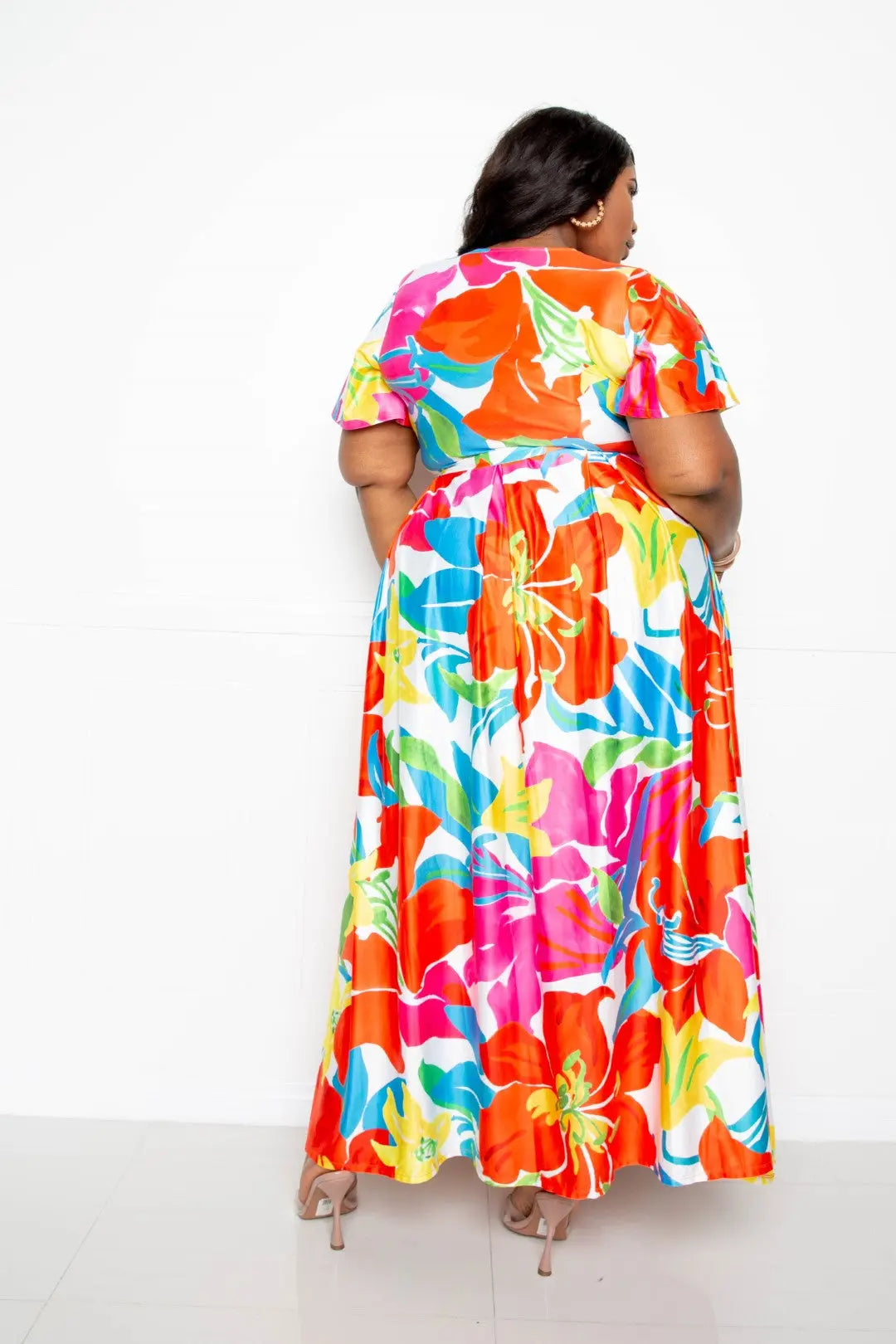 Flower Maxi Skirt&top Set Sunny EvE Fashion