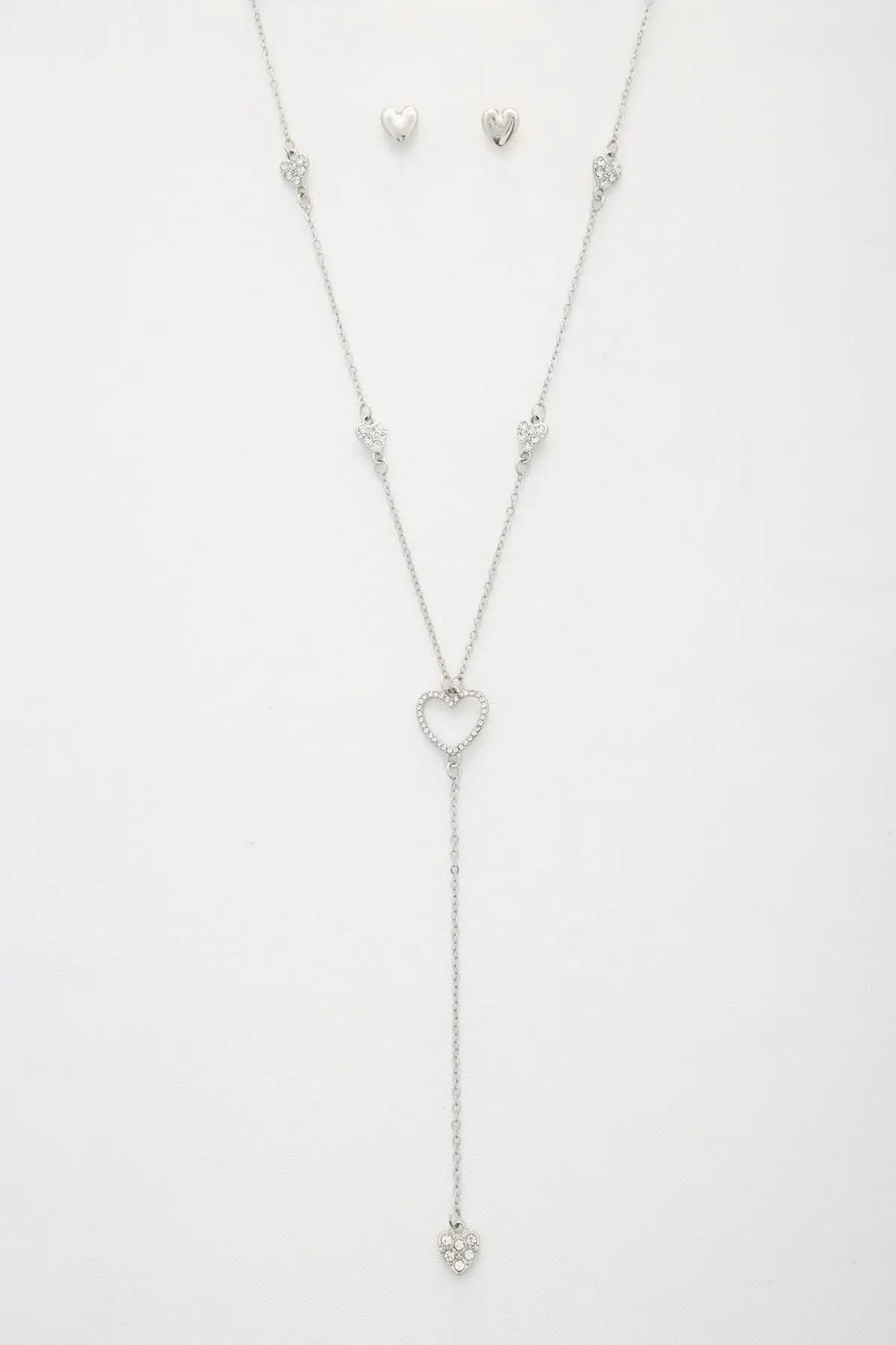 Heart Y Shape Metal Necklace Sunny EvE Fashion