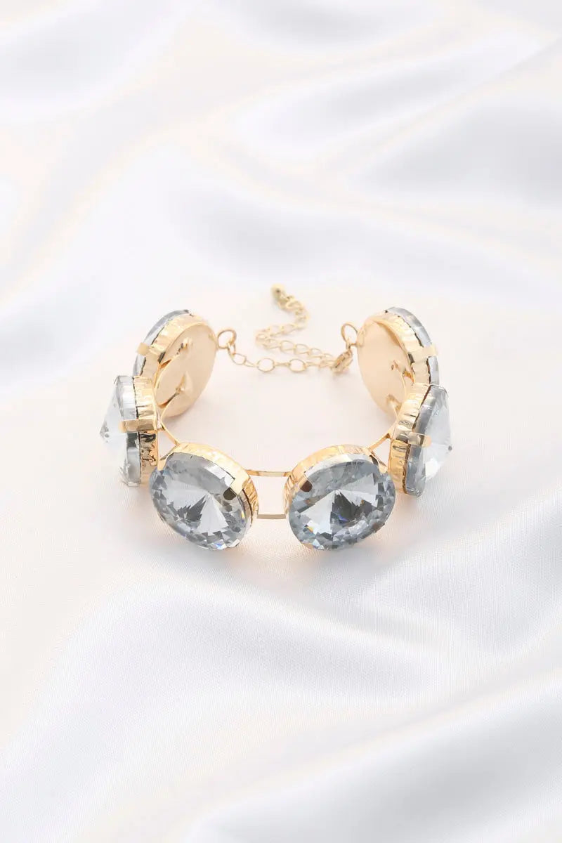 Round Crystal Bracelet Sunny EvE Fashion