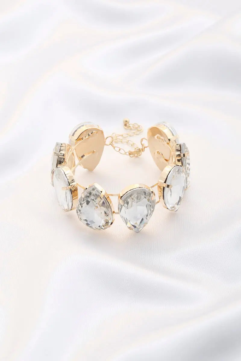 Teardrop Crystal Bracelet Sunny EvE Fashion