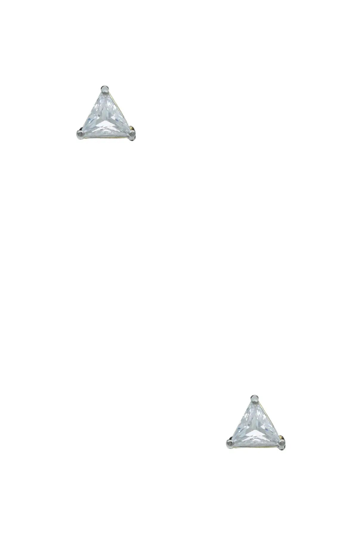 Triangle 7mm Crystal Stud Earring Sunny EvE Fashion