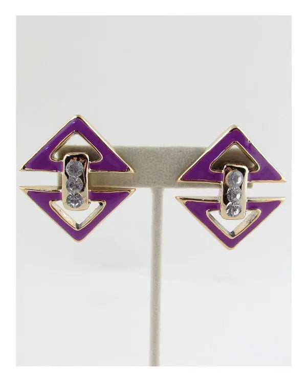 Triangle earrings Sunny EvE Fashion